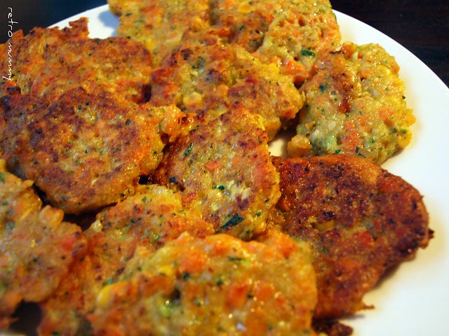 curried vegetable fritters