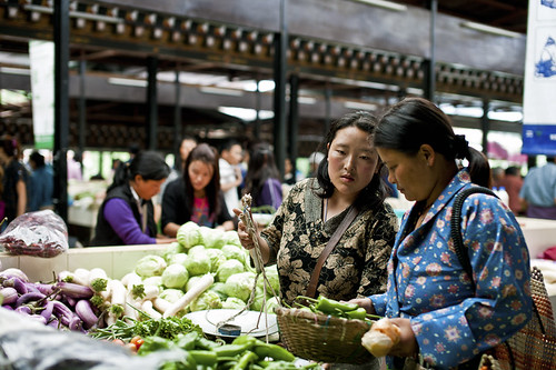 Thimphu farmers market