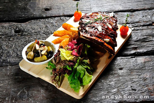 014 Brontosaurus Beef Ribs with Wedges RM78