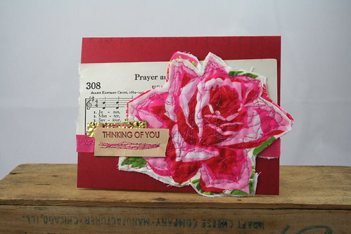 Rose Prayer Thinking of You Card