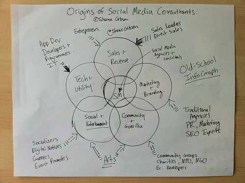 InfoGraph Origins of Social Media Consultants