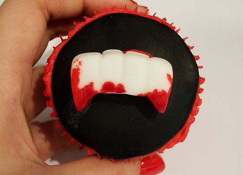 5871750939 45871a9f8e Vampire Cupcake Ideas, Perfect for Twilight and True Blood Fans – or Halloween!