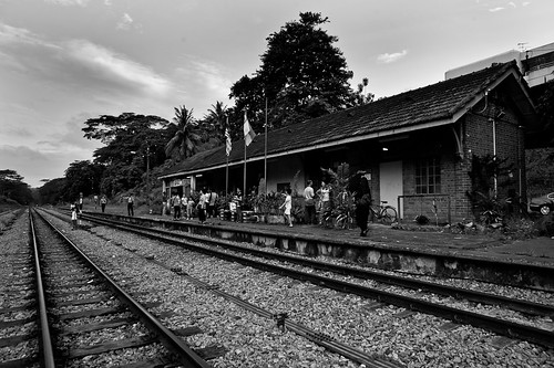 The quaint Bukit Timah KTM Railway Station