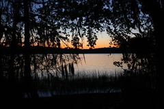 Sunset over Lake Wauberg