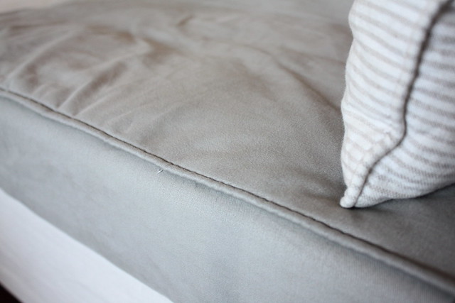close up of cushion