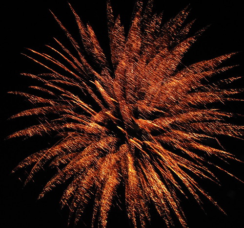 Front-yard fireworks