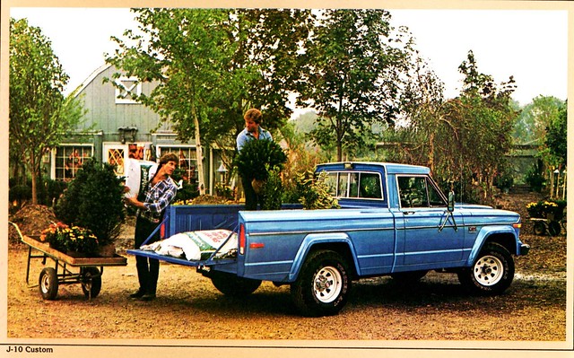 jeep pickup custom 1980 brochure j10