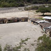 Le vecchie baracche degli abitanti di Chota