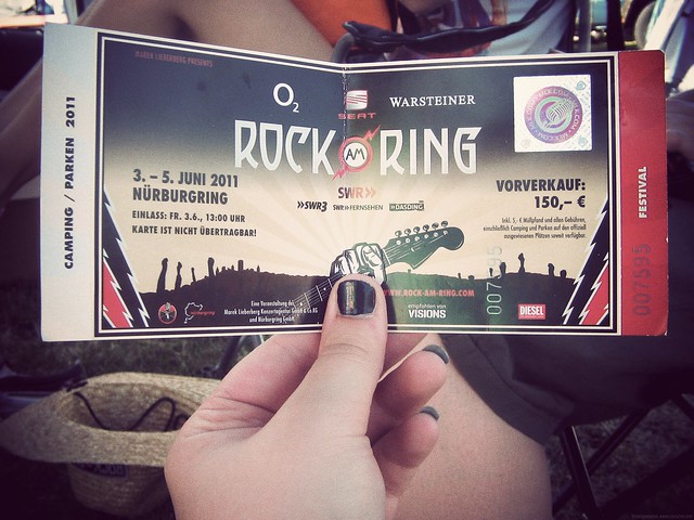 Rock am Ring 2011 - Ticket.