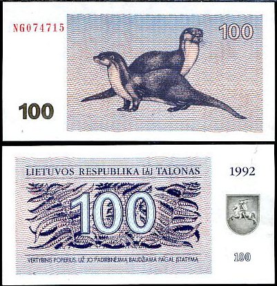100 Talonas Litva 1992, P42