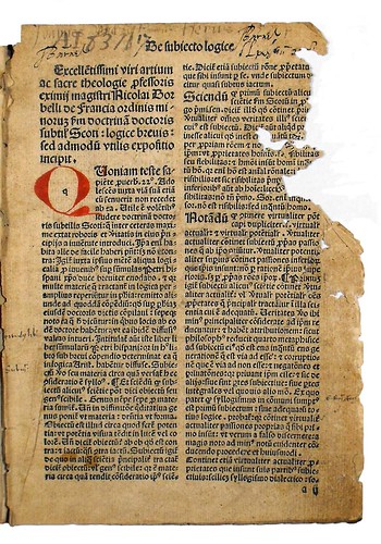Ownership inscriptions in Orbellis, Nicolaus de: Summula philosophica rationalis