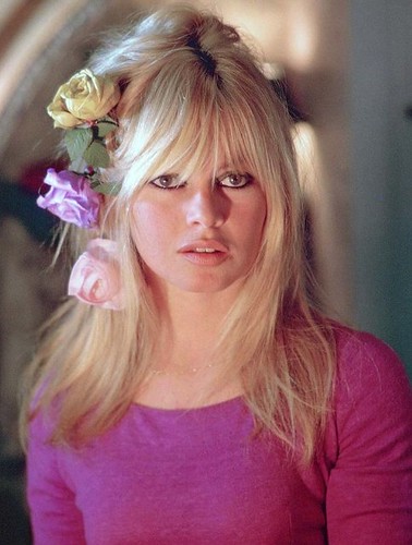 Brigitte Bardot 1967 Flowers redux