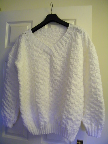 Hand Knitted Ladies Jumper by abracacamera