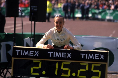 Paula Radcliffe record maraton Londres 2003