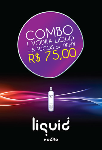Banner - Liquid Vodka by chambe.com.br