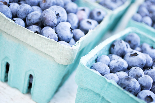 farmer's market blueberries by 68beats