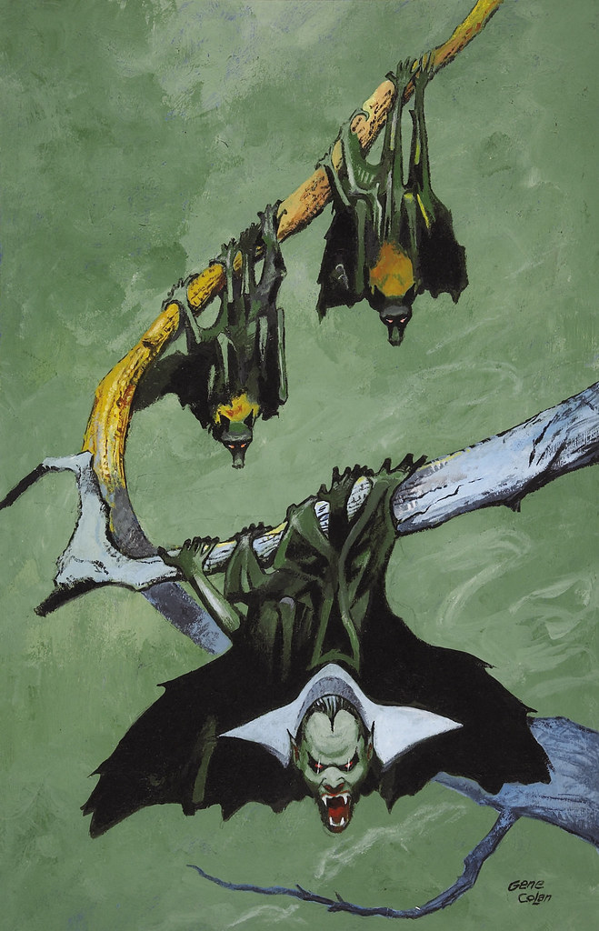 Gene Colan The Tomb of Dracula #3 (Third Series) Cover Painting Original Art (Marvel, 1991)