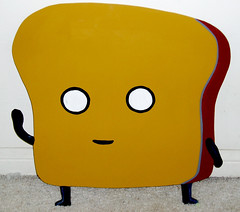 Mr Toast wood cut out