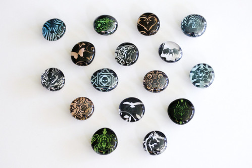 Custom Glass Art Magnets