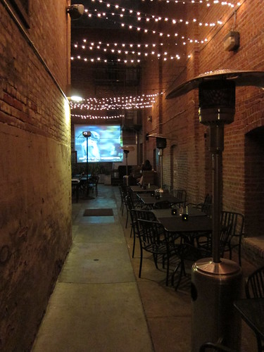 alley & outdoor seating