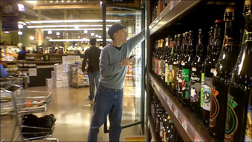 Beer Shopping at Whole Foods