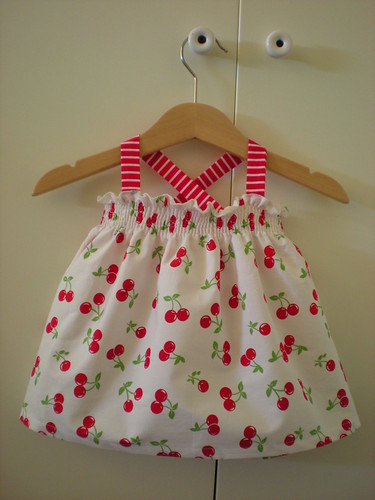 summer cherry dress