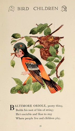 021-Bird children…1912 -Elizabeth Gordon- Illustrated by M. T. Ross