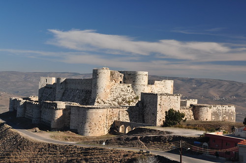 The finest crusader castle [Crac de Chevalier, Syria]