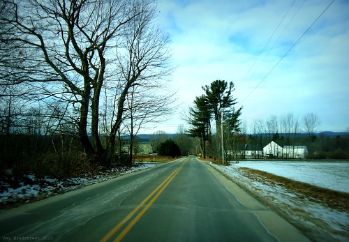 a country road