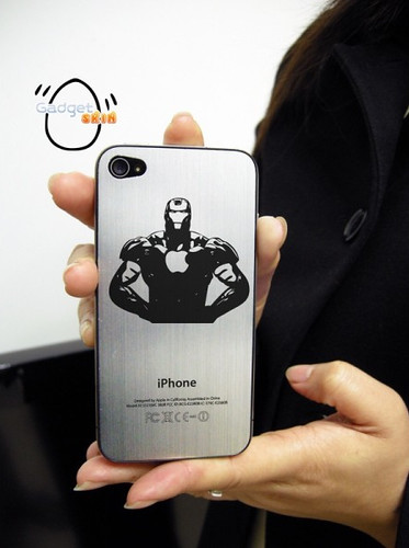 verizon iphone 4 back cover. iPhone 4 Back Cover Iron Man