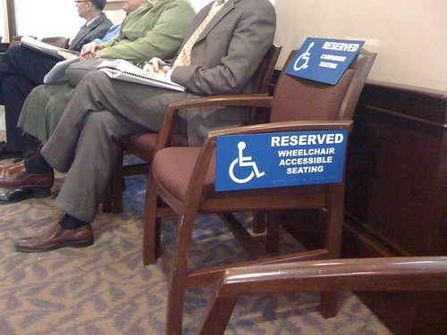 City Hall wheelchair accessibility