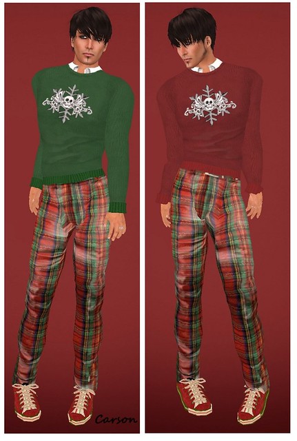 The Louis Xmas Pants, Nick Green & Red Sweaters are still in the notices.