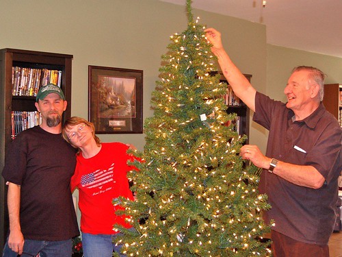 Topping the Tree. It's together again. =photobyJoyce=