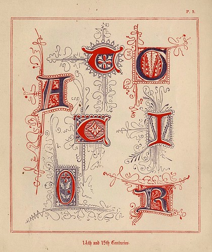 006- Medieval Alphabets and Initials 1886- F.G. Delamotte- Copyright 2006 illuminated-book.com& libros-iluminados.com