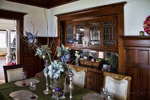 Rives Mansion dining room