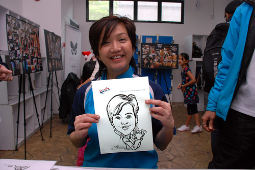 Caricature live sketching for Snow City - Day 8 - 2