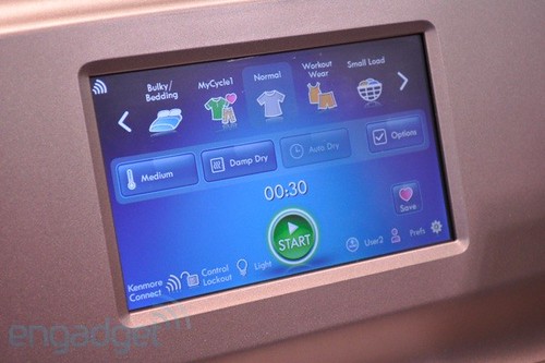 Kenmore demonstrated smart appliances