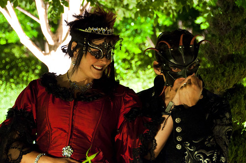 Jenifer William 39s opulent masquerade ball wedding