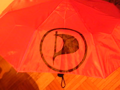 Piraten-Regenschirm