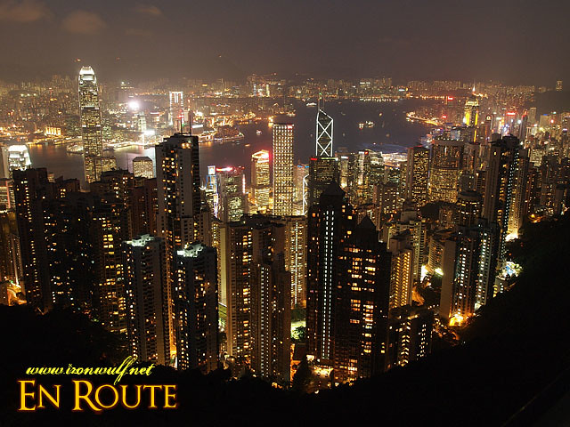 Hong Kong Skyline seen from Victoria Peak