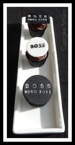 BOSS - HUGO BOSS Logo Cupcakes