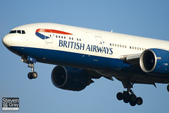 G-VIIU - 29963 - British Airways - Boeing 777-236ER - 101205 - Heathrow - Steven Gray - IMG_5412