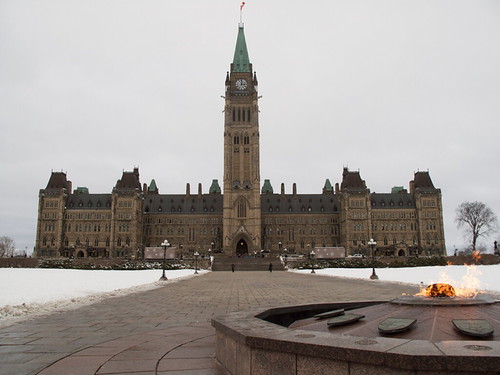 Parliament and Centennial Flame