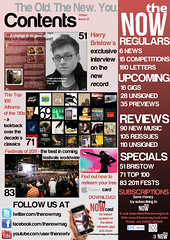 Music Magazine Contents Page by rathesmedia