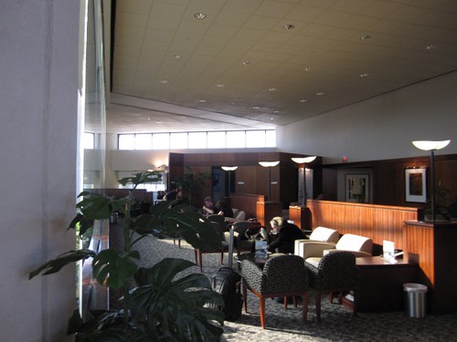 Continental Presidents club lounge @ Newark