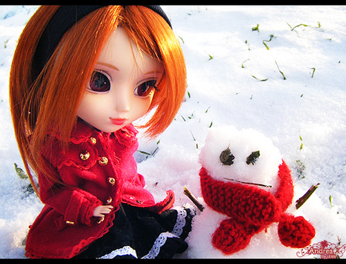 Andrea & the snowman