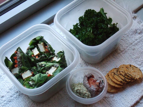 Wraps and two dips lunchbox 015