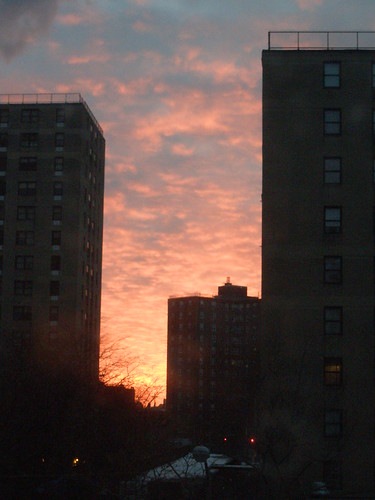 dawn at the Projects