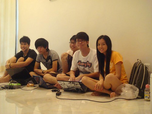 Chern Jung,Raymond,Willion,Calvin and Chee Li Kee