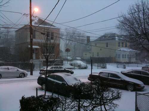 East Coast snowstorm, by day